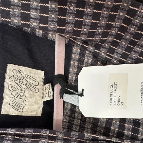 NWT Ace & Jig Womens Brooke Opera Open Front Cardigan Jacket Size XS ace&jig - Picture 4 of 6
